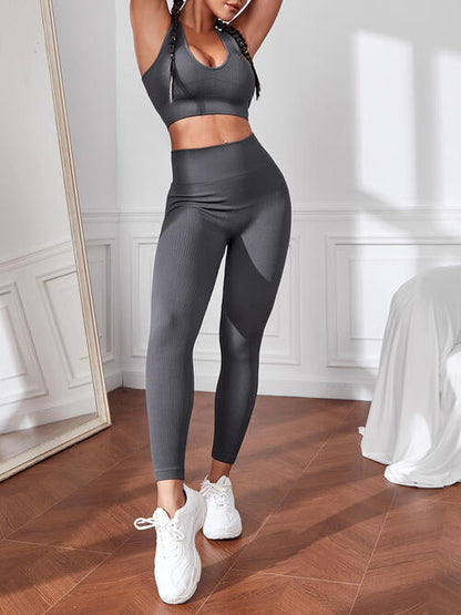 Sport Tank and Leggings Set - Brinxx Couture