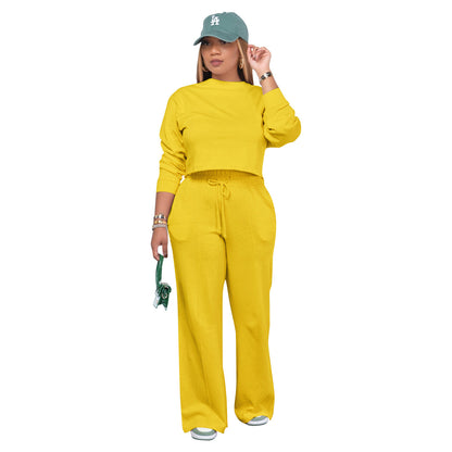 A stylish Sport Two-Piece Sweat Suit for women. this piece adds a touch of elegance to your outfit - Brinxx Couture