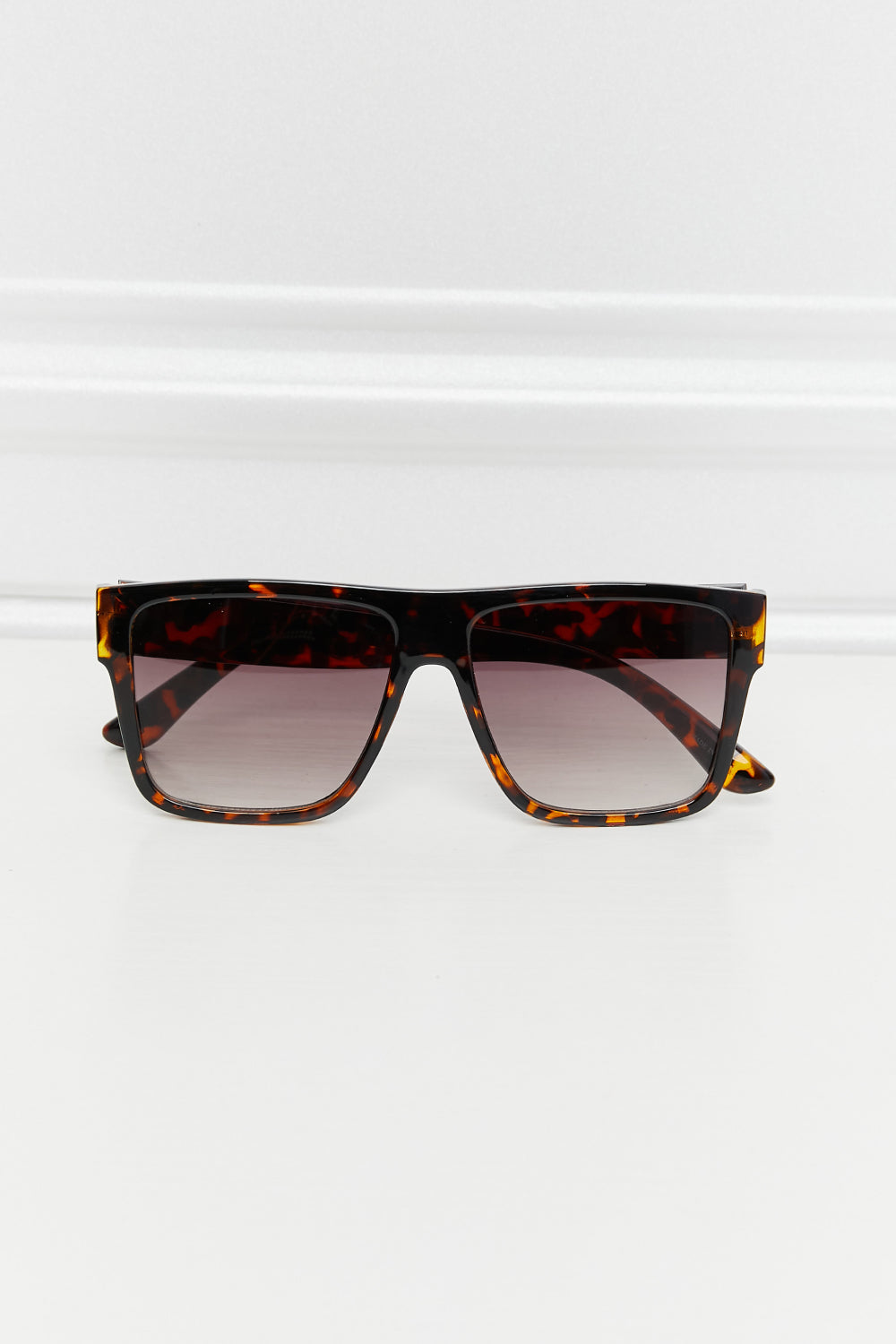 Tortoiseshell Square Full Rim Sunglasses - Brinxx Couture