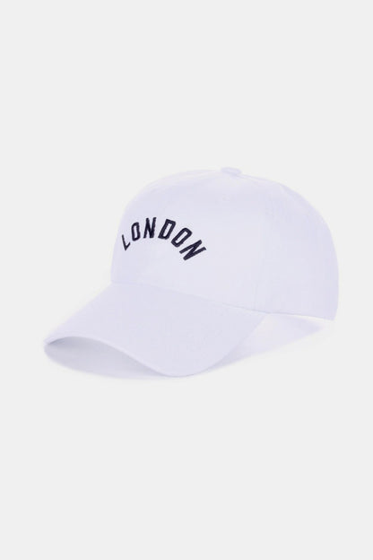 A stylish Destination Embroidered City Baseball Cap for women. this piece adds a touch of elegance to your outfit - Brinxx Couture